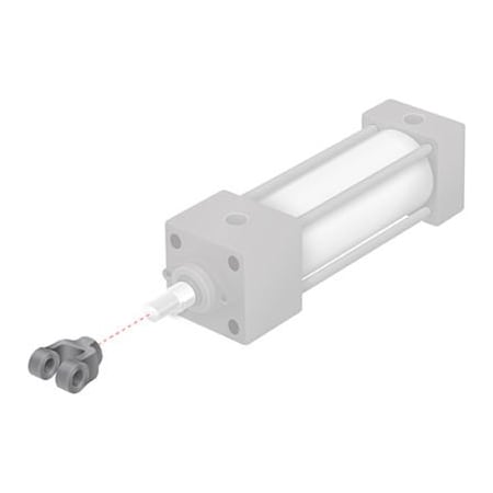 Alpha Technologies Aignep USA NFPA Rod Clevis 3/4-16 Thread 3-1/4" to 4" NFPA Cylinder RC3416